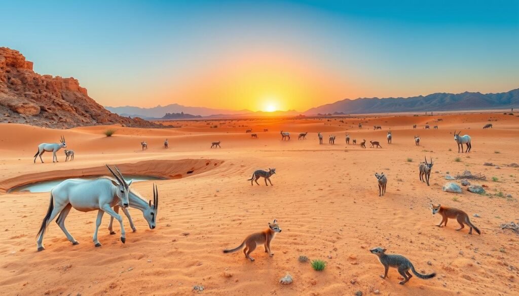desert wildlife in israel