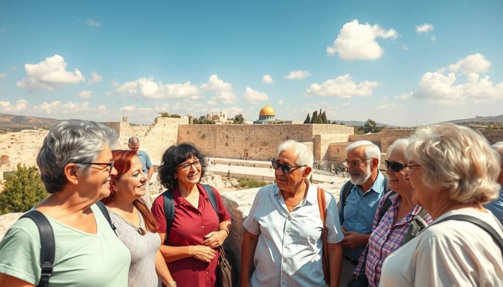 senior citizen trip to israel
